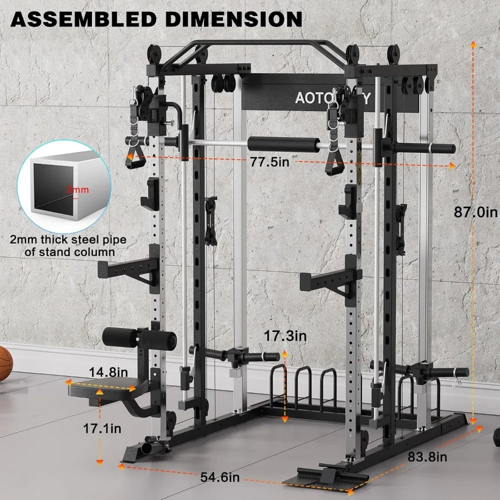 Smith Machine Strength Training Squat Rack