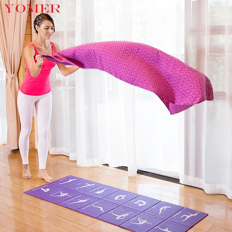 Non Slip Yoga Towel Pilates Mat