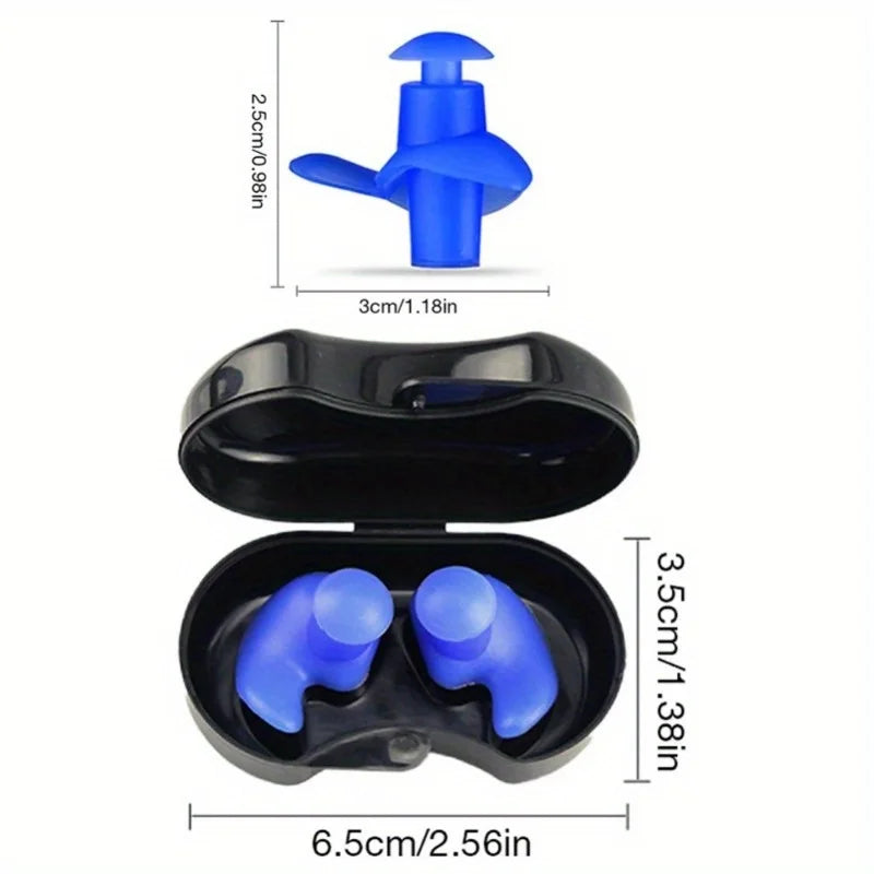 Reusable Silicone Swimming Earplugs