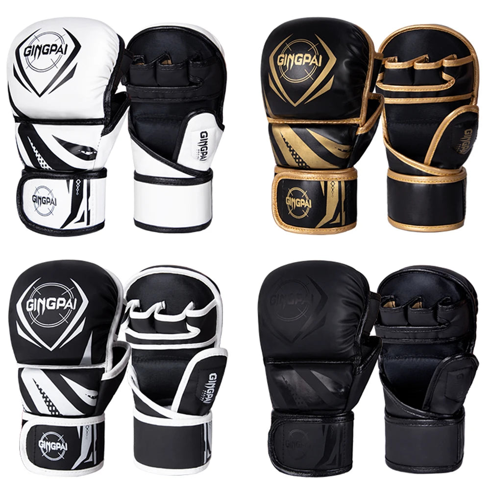 Professional MMA Half-Finger Fighting Boxing Gloves