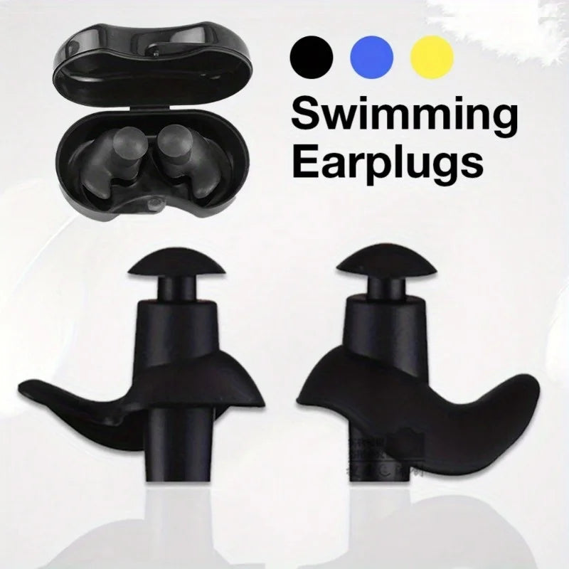 Reusable Silicone Swimming Earplugs