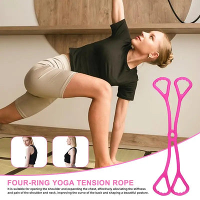 Yoga Tension Rope Elastic Workout Bands