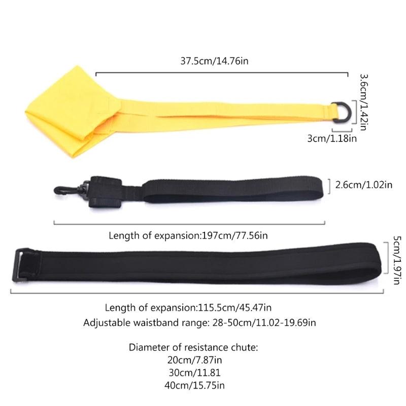 Swim Parachute Resistance Belt