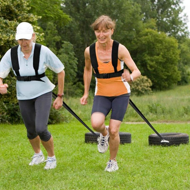 Shoulder Harness Gym Pull Sled