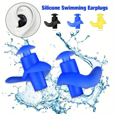 Reusable Silicone Swimming Earplugs