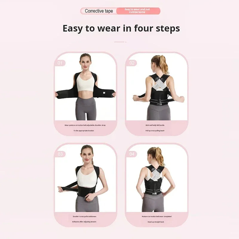 Open Shoulder Chest Straightening Straps