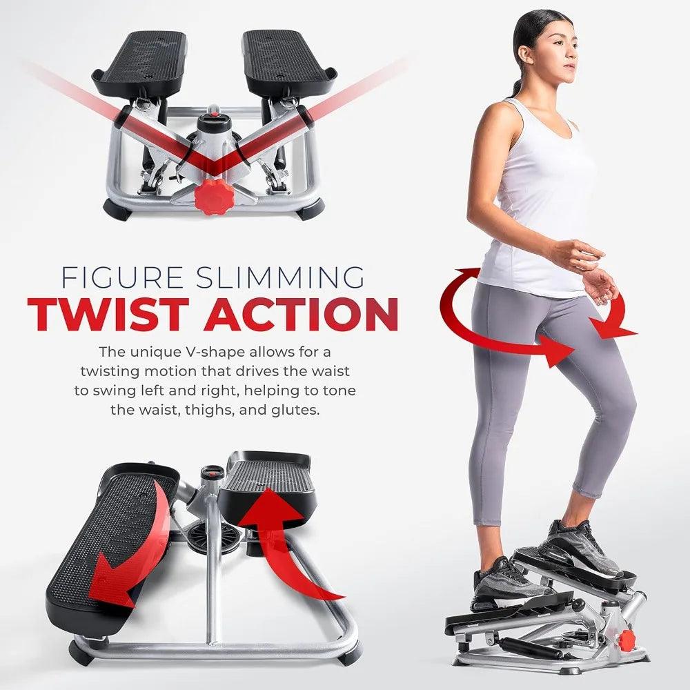 Cardio Machine Twist Stepper mini steppers for exercise