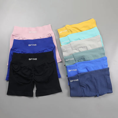 Impact Shorts Ribbed Waist Seamless