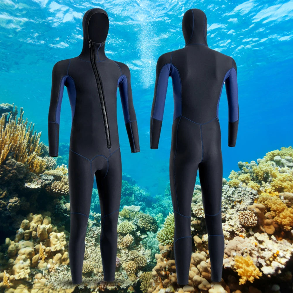 Neoprene Diving Surfing Suit Hooded Unisex Diving Protection Clothes