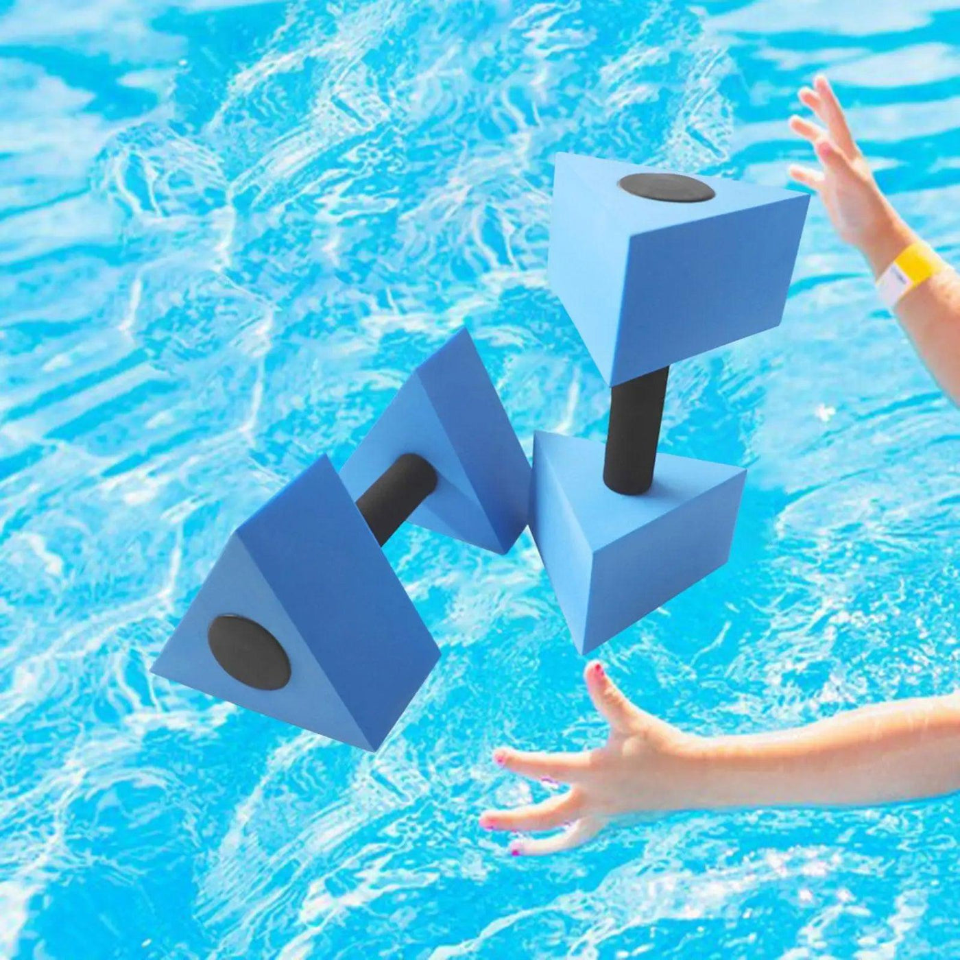 Triangular Aquatic Exercise Dumbbells