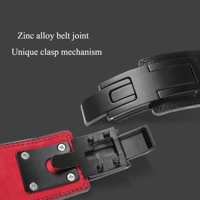 Weight Lifting Belt with Metal Buckle