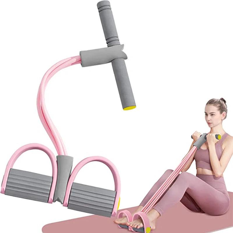 Resistance Bands 4-Tube Yoga Pedal