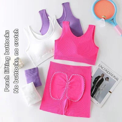 2PCS Women Workout Running Clothing