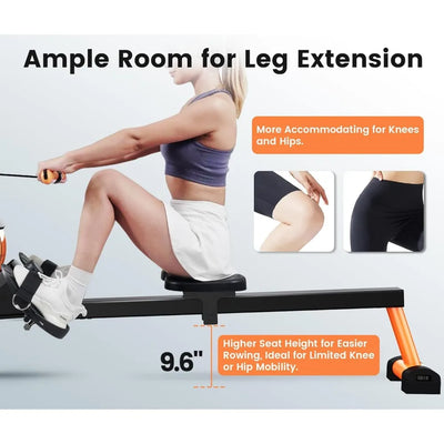 Tablet Holder Rowing Machine for Exercises