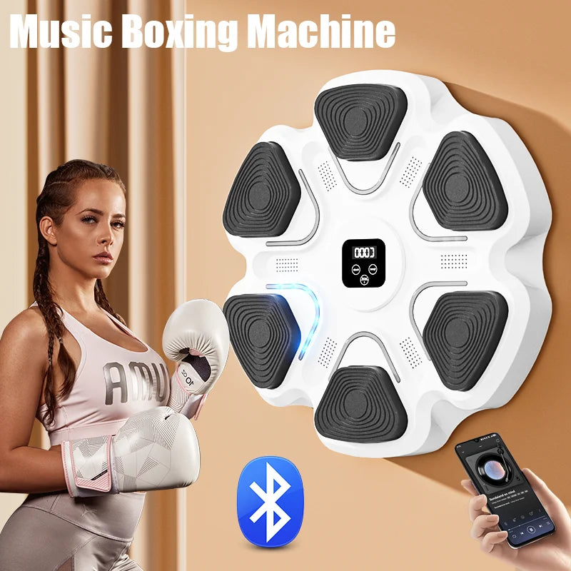 Boxing Wall Target Machine With Bluetooth Music Capability