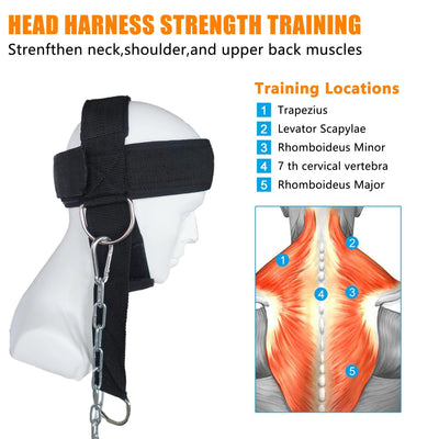 Head Neck Lifting Strap with Chain