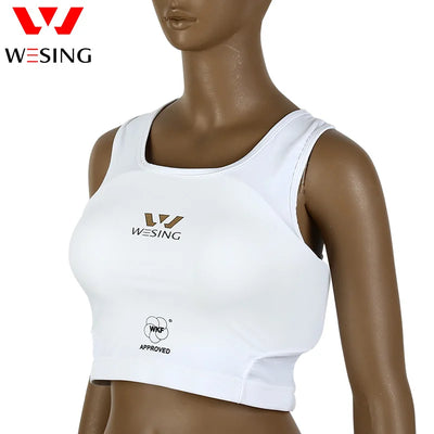 Karate Female Chest Guard Boxing Chest Protector WTF Approved