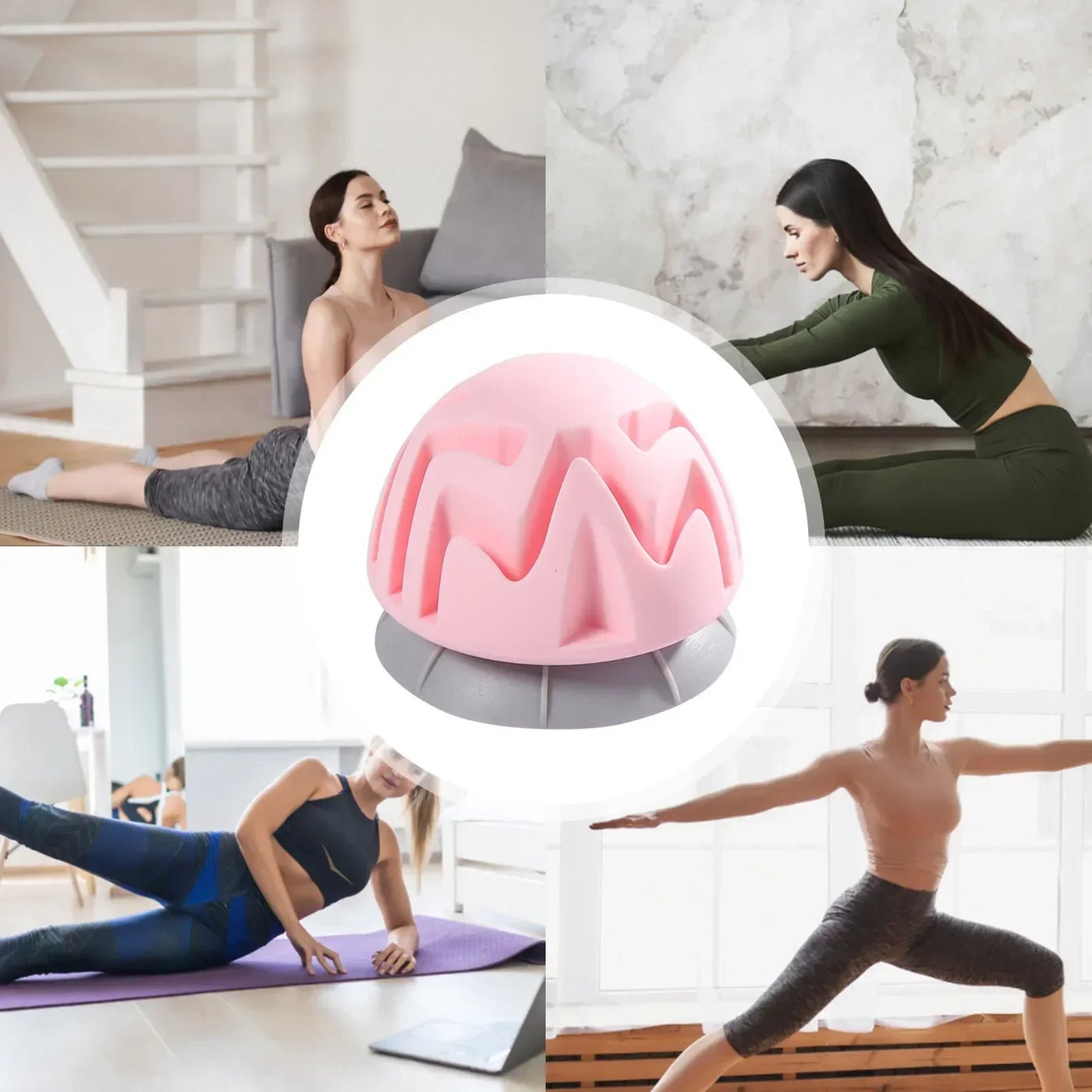 Yoga Massage Ball/Shape with Suction Cup