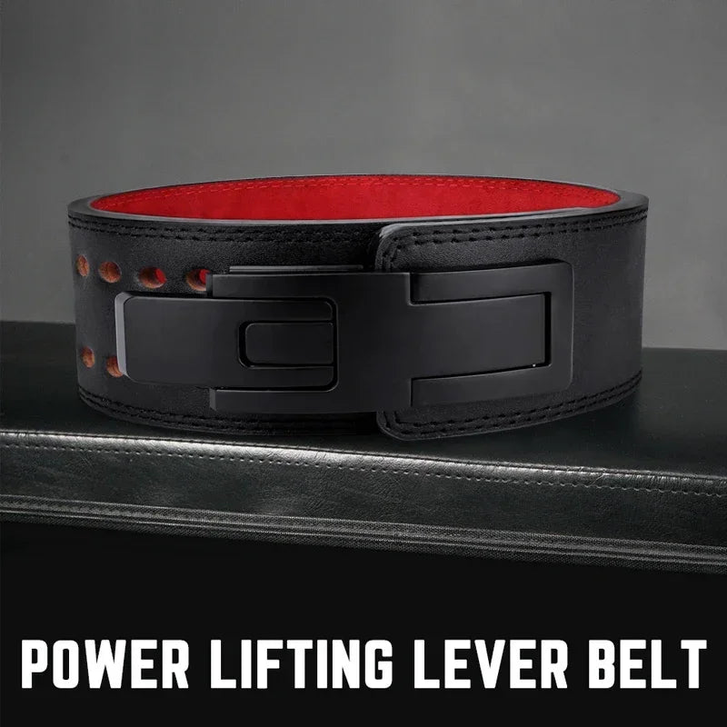 Weight Lifting Belt with Metal Buckle