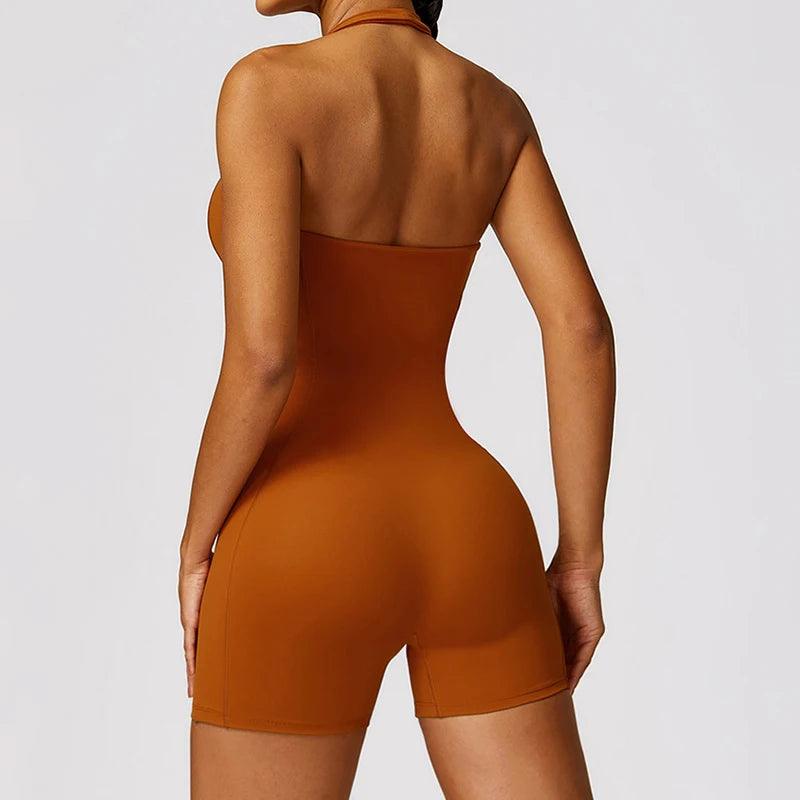 New Short One-piece Suit Running Sports