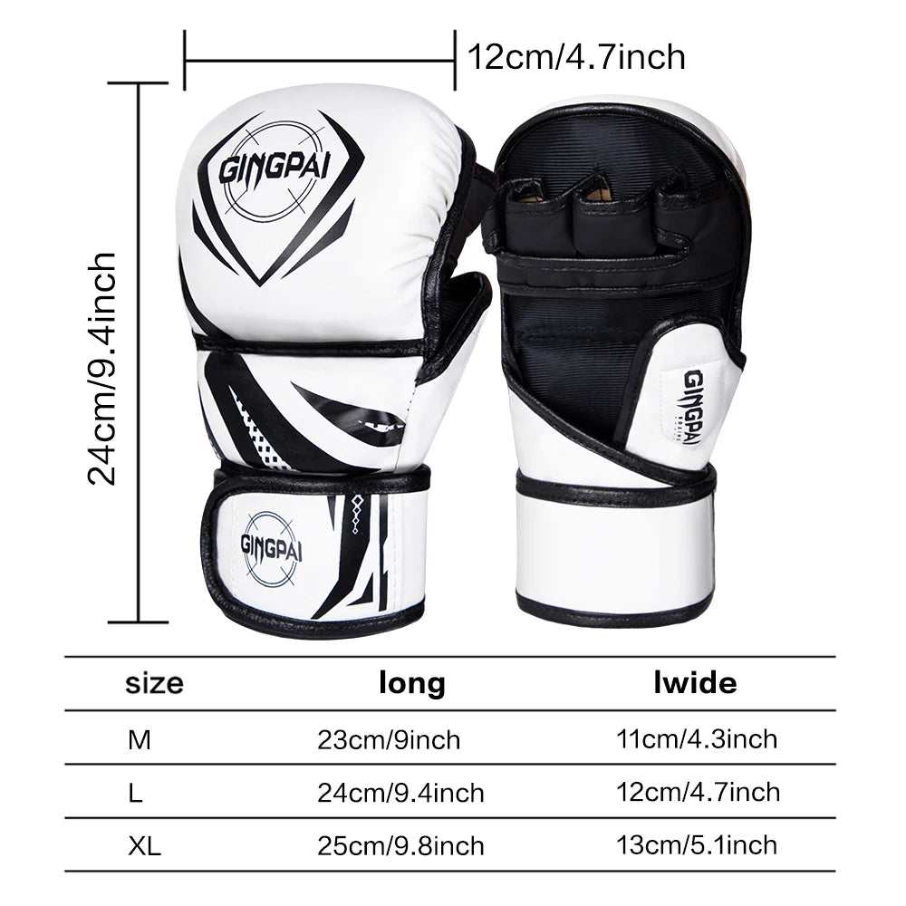 Professional MMA Half-Finger Fighting Boxing Gloves