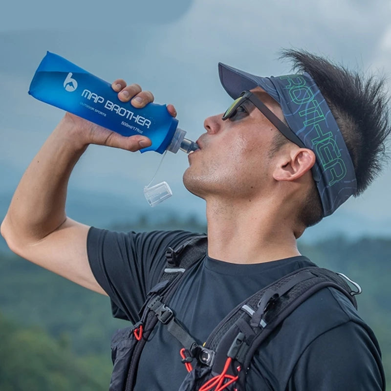 Running Sport  Soft Water Bottle