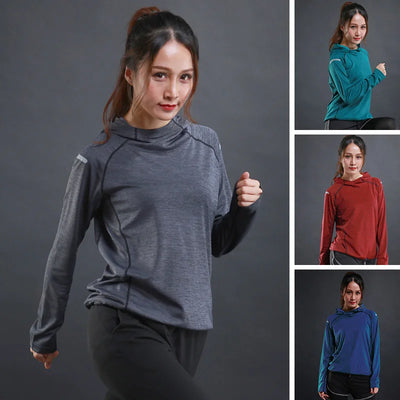 New Hoodie Running Jackets for Women