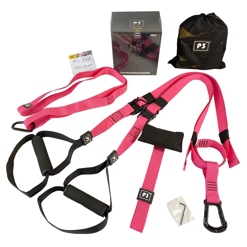 P3-trx Resistance Training Fitness Device Hanging Pulling Strap Set