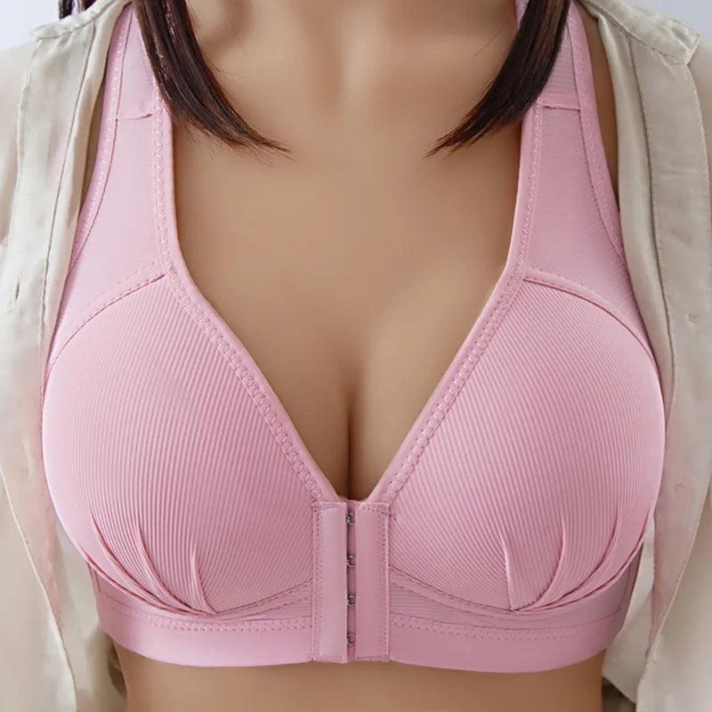 Sports Bra Women Front Closure