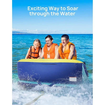 EVAJOY 3 Person Towable Tube for Boating