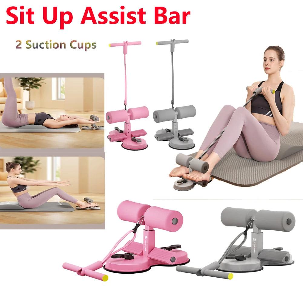 Sit Up Assist Bar with 2 Suction Cups