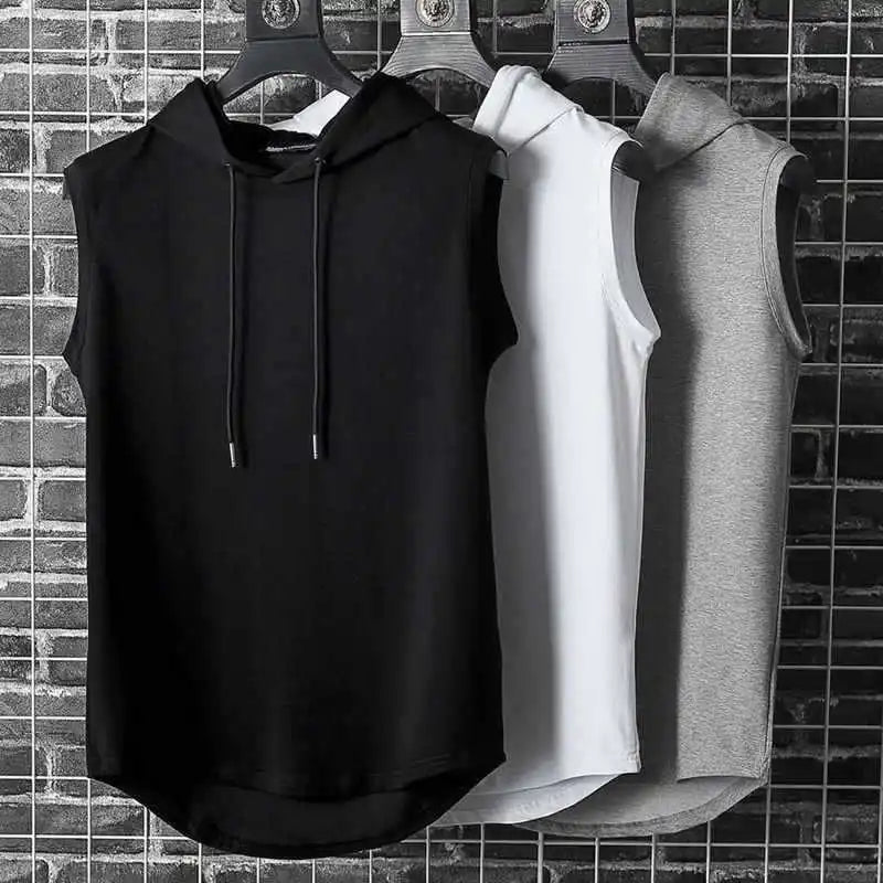 Hooded Gym Shirts/Tops